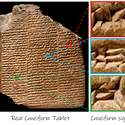 Miniatura de Inteligencia artificial permite copiar con precisión caracteres cuneiformes de tablillas antiguas