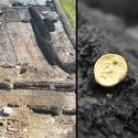 Miniatura de Asentamiento celta de 2.200 años con tesoros de oro y plata es descubierto en República Checa