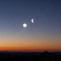 Miniatura de Venus y Júpiter, los dos planetas más brillantes del cielo, tendrán una conjunción el 11 y 12 de agosto