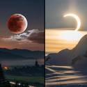 Miniatura de Eclipseptiembre 2025: Un eclipse lunar total y un eclipse solar parcial serán los últimos del año